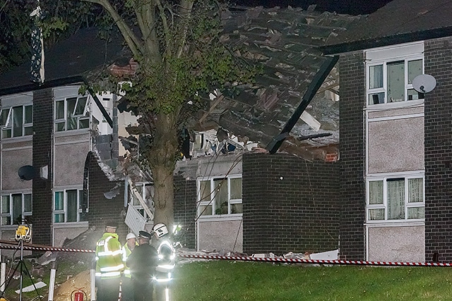 Explosion, Crown Road, Heywood