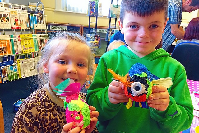 Littleborough Library Easter event