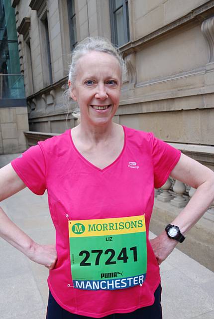 Liz McInnes completes Great Manchester Run