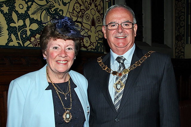 Deputy Mayoress Elaine Dutton and Deputy Mayor Ray Dutton