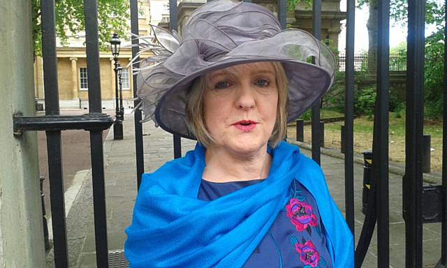 June Sourbutts from Child and Family Connect attended a Garden Party at Buckingham Palace where she met the Queen and other winners of this year’s award 