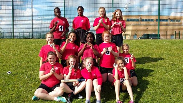 Year 7 Rounders team 