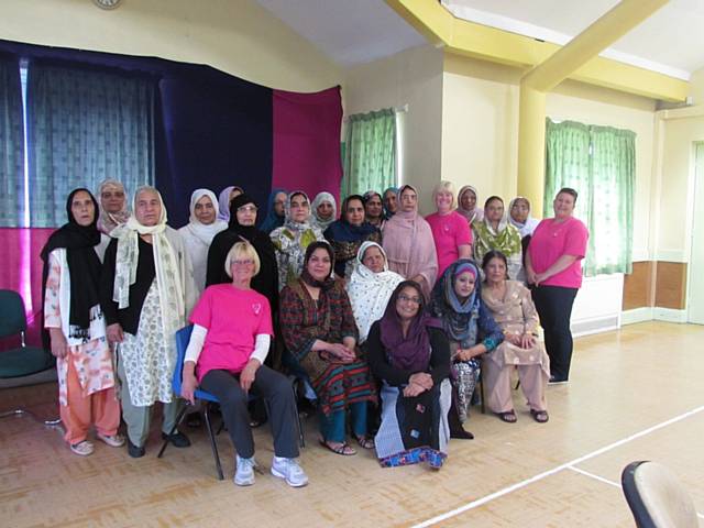 Breast Cancer Awareness Campaign at Deeplish Community Centre 