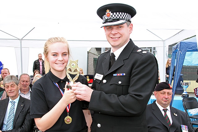 Hopwood Hall College Uniformed Public Sectors passing out parade 2015