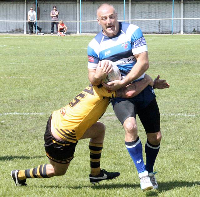 Matt Calland before his dismissal - Mayfield 44 – 38 Leigh Miners 