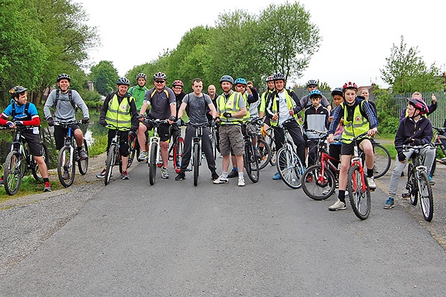 Charity cycle ride