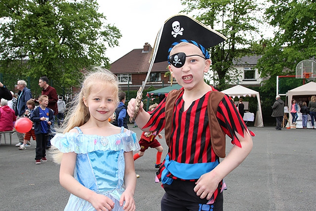 Jonathan and Victoria Mills at the Hopwood Summer Bazaar