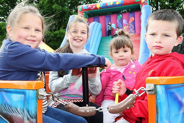 Birtle Village Fete and scarecrow competition