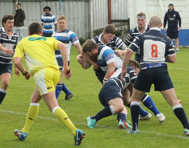 Aiden Gleeson crashes in for a try: Mayfield 16-28 Bury Broncos