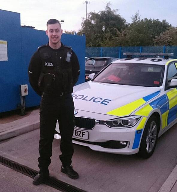 Special Constables from the Rochdale Police Division working alongside the GMP Road Policing Unit 