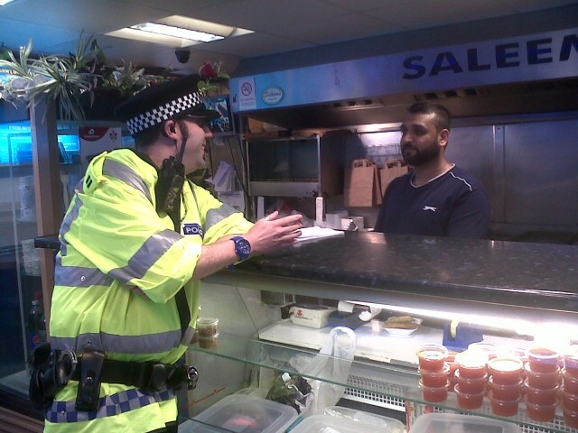 Special Constable from the Rochdale Police Division 