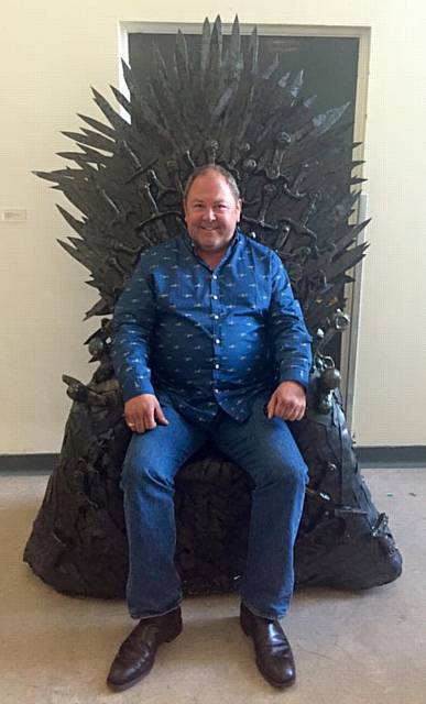 Mark Addy in the HBO Iron Throne 