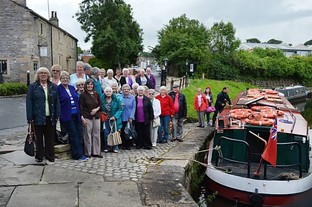 Rochdale Pensioners’ Association canal cruise