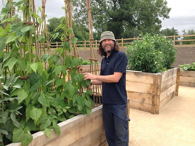 Springhill Hospice, Head Gardener Nick Dent