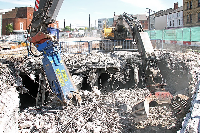 River Roch bridge uncovered