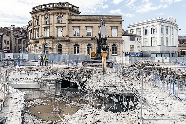 River Roch bridge uncovered