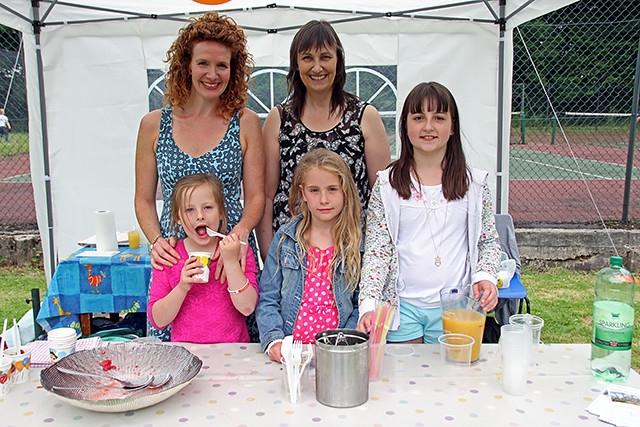 Bamford Chapel and Norden URC Garden Party<br /> Fruit cocktail stall