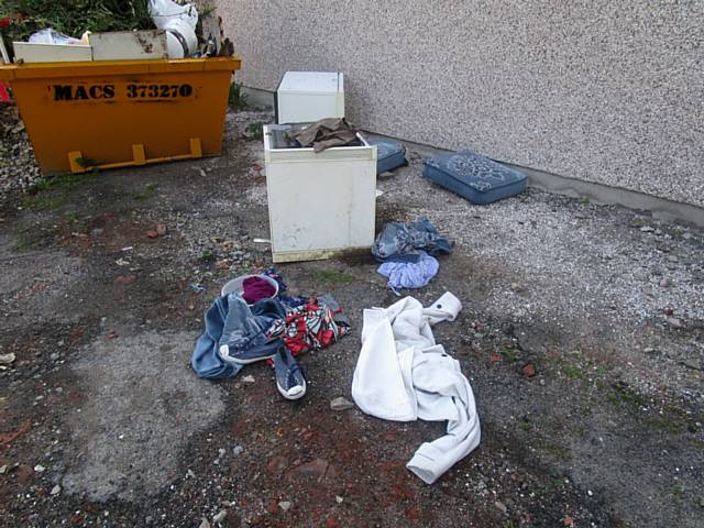 REAG find quilts, food and fridges dumped