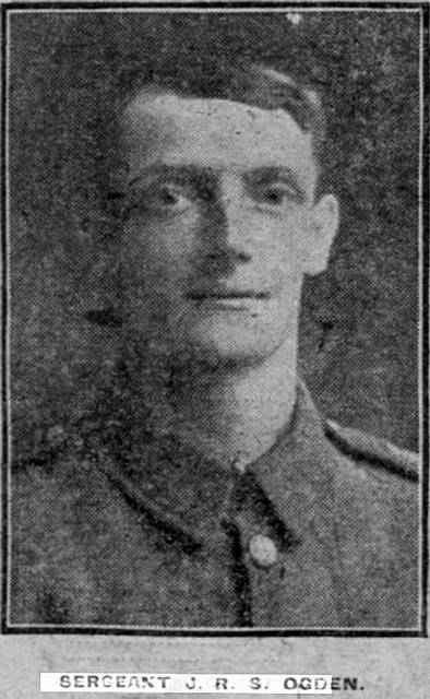 Sergeant J R S Ogden