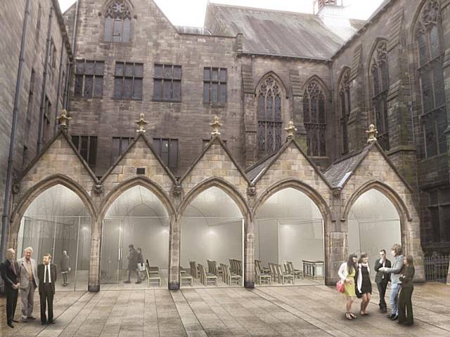 How the former fire station could look if the plans are taken forward