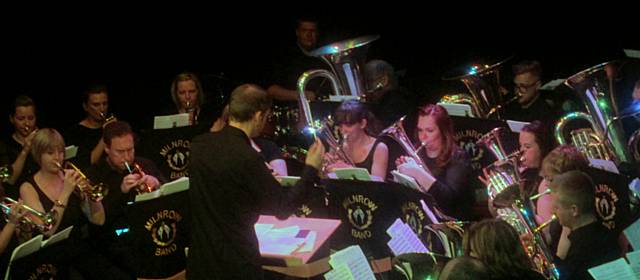 Milnrow Band at Shaw Playhouse 