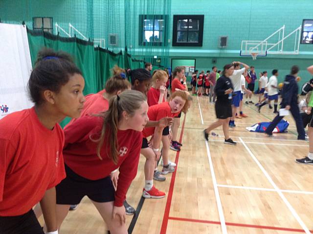 St Cuthbert’s Dodgeball team 