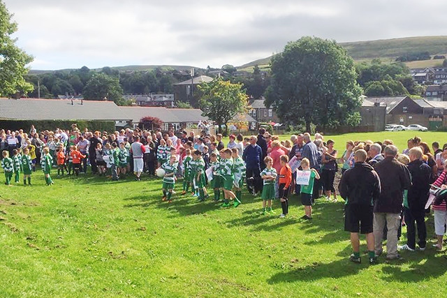 Hundreds protest against sale of land in Whitworth