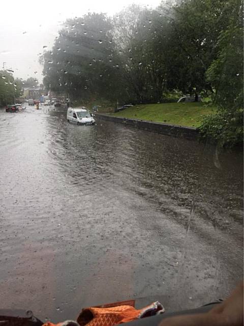 Flooding in Rhodes, Middleton