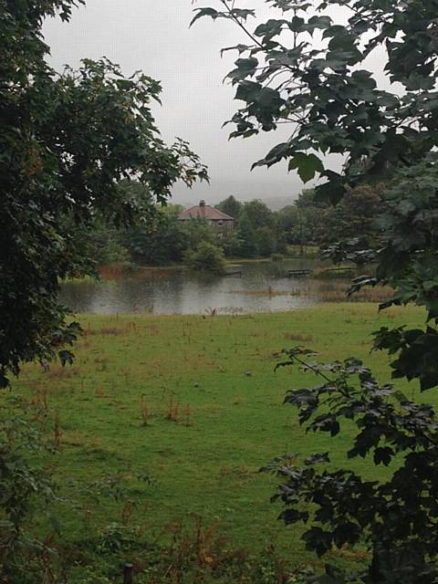 Flooding at New Road, Littleborough