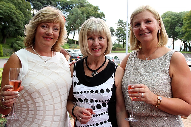 Julie Buckley, Marie Littlewood and Julie Joiner<br />The GEM Appeal Strawberry Sparkle lunch