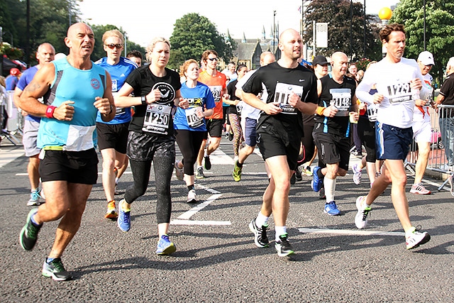 Rochdale Half Marathon runners