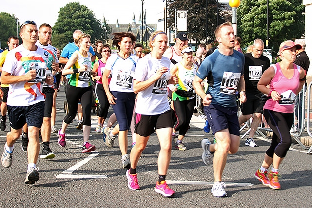 Rochdale Half Marathon runners