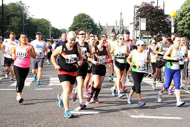 Rochdale Half Marathon runners