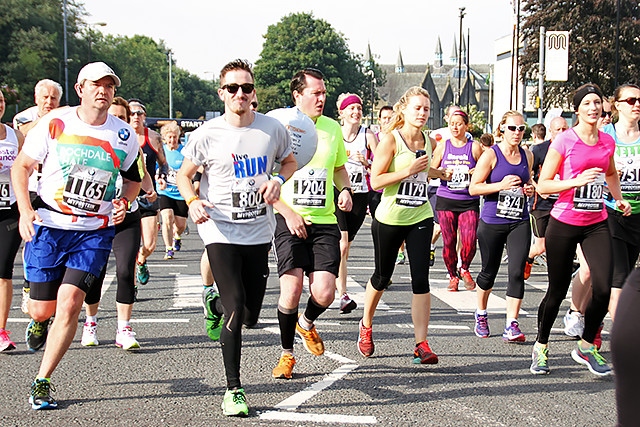 Rochdale Half Marathon runners