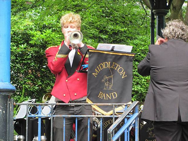 Adam Albinson, Middleton Band annual ‘Concert in the Park’