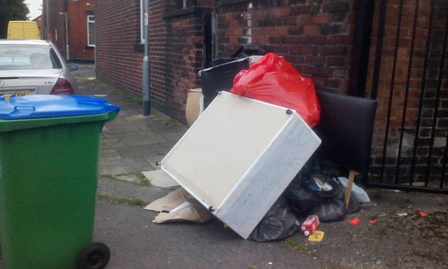 Fly tipping at King Street South