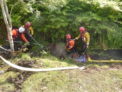 Heywood firefighters help rescue a horse