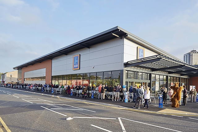 Aldi on Mellor Street