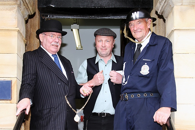 Volunteers at the Hare Hill House open day