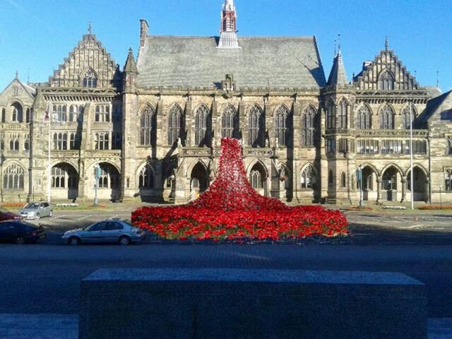 Bid to host the London Poppies at Rochdale Town Hall