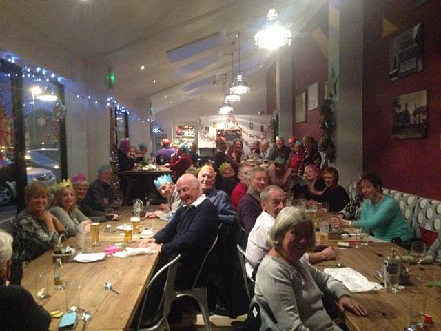 Last years Norden Arms Christmas Lunch for 100 local senior citizens