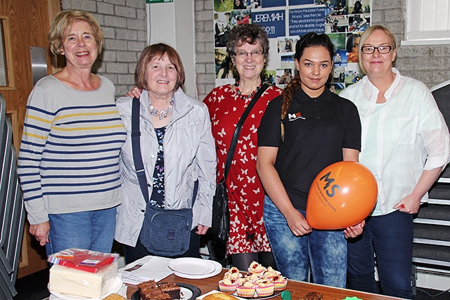 Members of the MS Society at the autumn fair