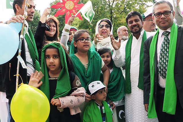 Rochdale float in the Pakistan Parade