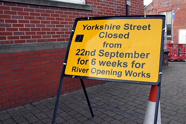 Yorkshire Street closed