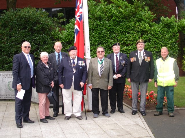 Red Ensign –  Heywood, Rochdale Borough commemorates Merchant Navy Day