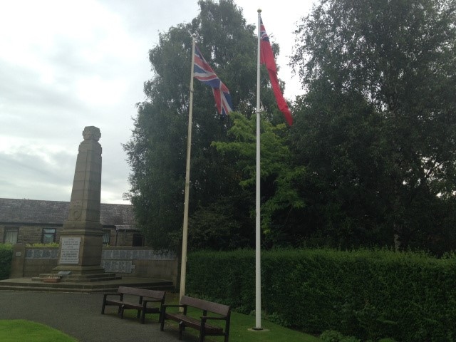 Red Ensign – Littleborough, Rochdale Borough commemorates Merchant Navy Day