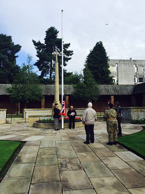 Red Ensign – Middleton, Rochdale Borough commemorates Merchant Navy Day