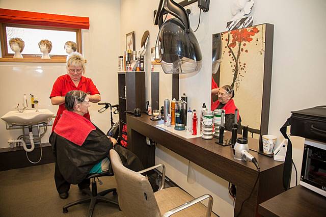 Springhill Hair dressing salon with Hazel the Hairdresser