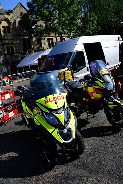 Blood Bikes at Ride in Rock out 2