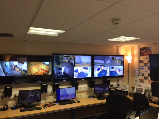 The nerve centre of the GMFRS XVR Suite – an advanced virtual environment capable of recreating serious emergencies 